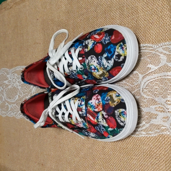 Vans Lo Pro "Jewel" Women's Sneakers Sz 6.5, Multicolor, Excellent Condition - Picture 2 of 6